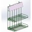 wire counter display rack