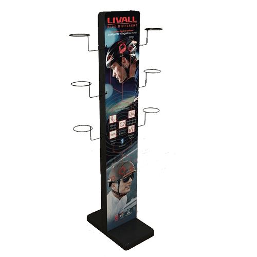 helmet display rack helmet display rack