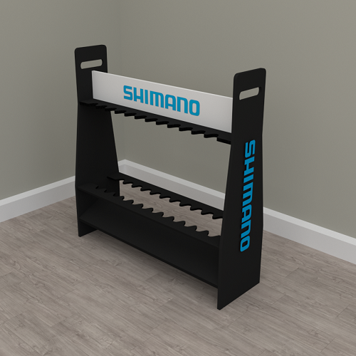 Final Render 1 fishing rods display